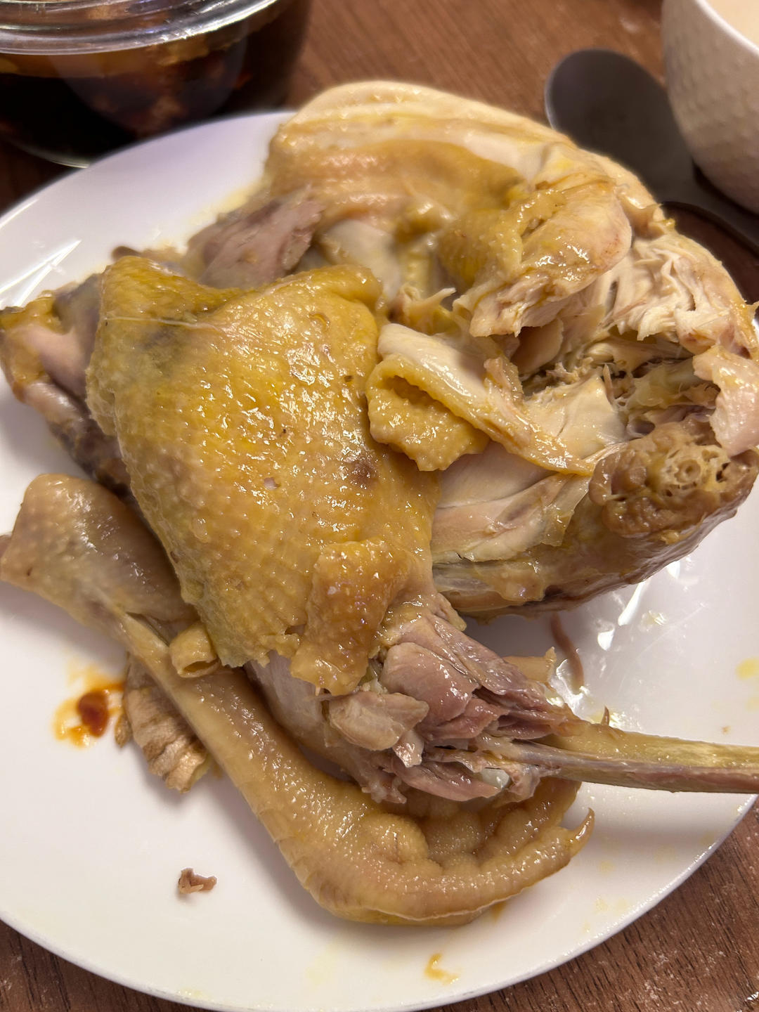 电饭煲版盐焗鸡