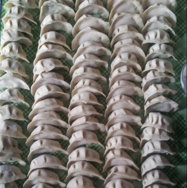 香菇肉馅饺子