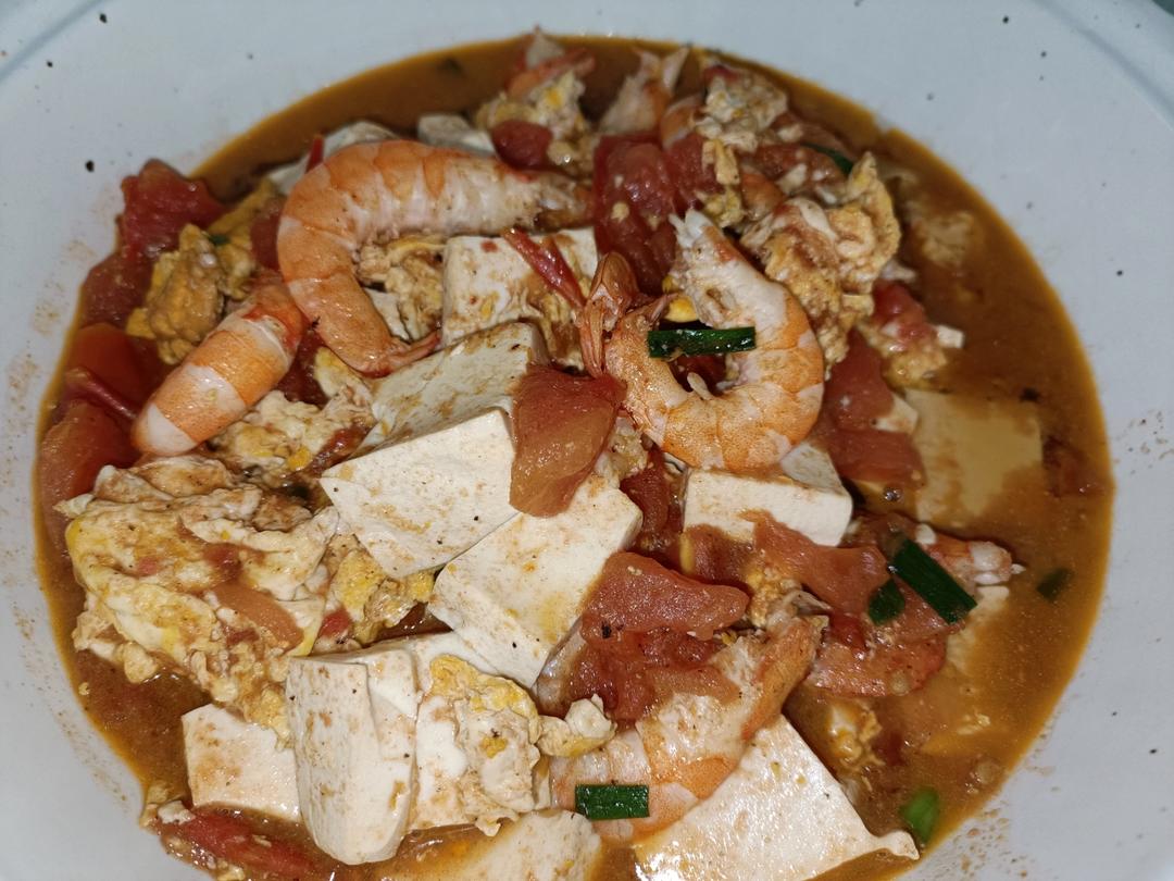 虾仁豆腐