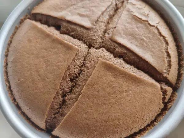 【简简厨房】巧克力戚风，巧克力奶油和甘纳许