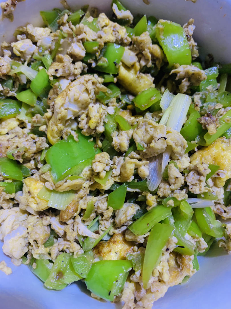 青椒炒鸡蛋
