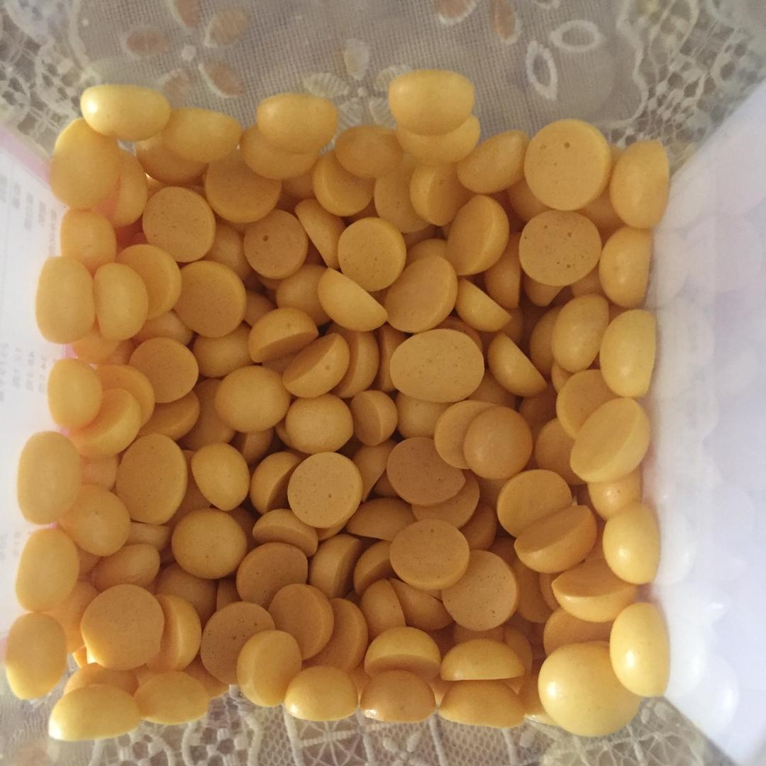 入口即化的无添加蛋黄溶豆