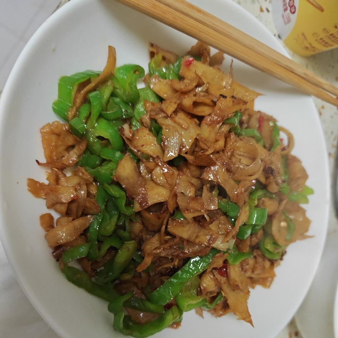 香辣孜然炒面筋