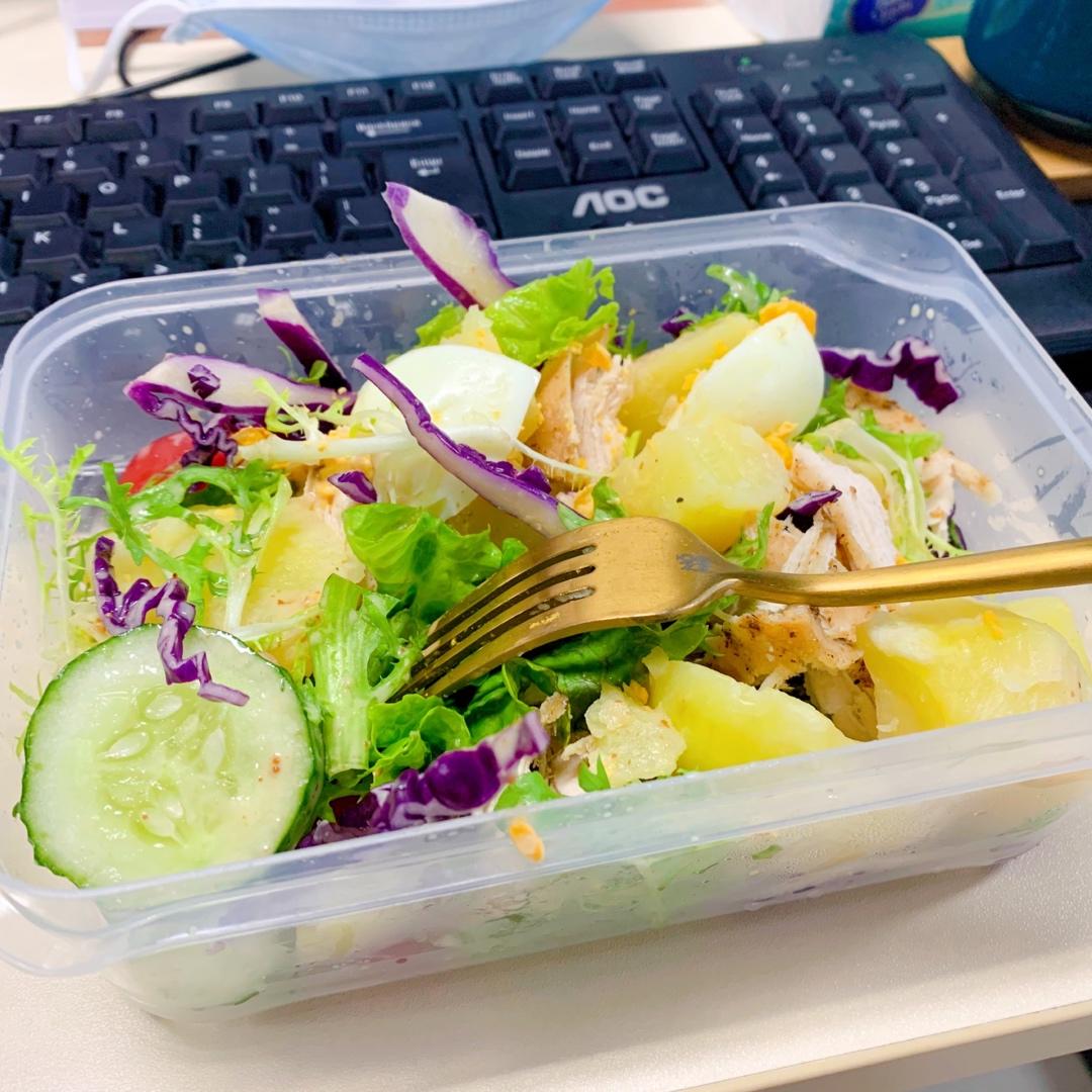 藜麦鸡胸肉沙拉|低卡路里高蛋白