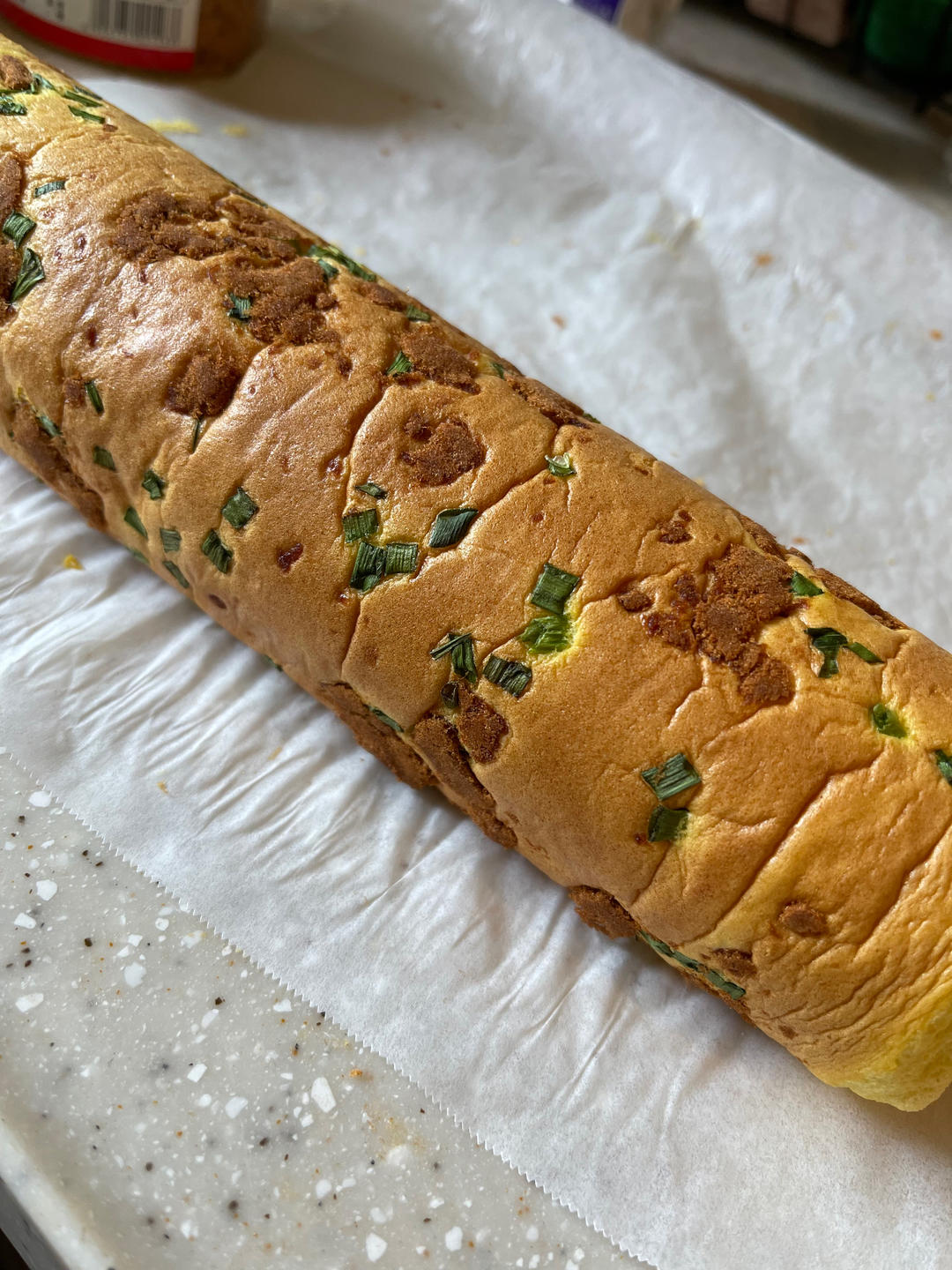 怎么卷都不裂的肉松蛋糕卷