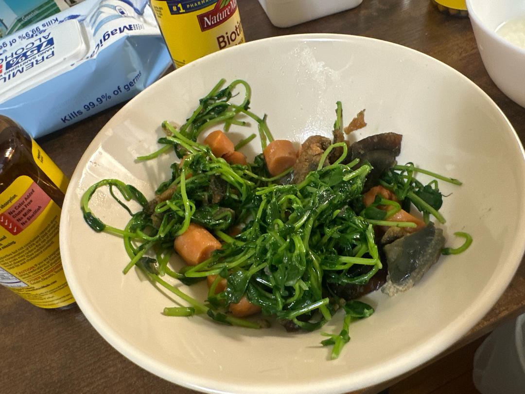 上汤豆苗
