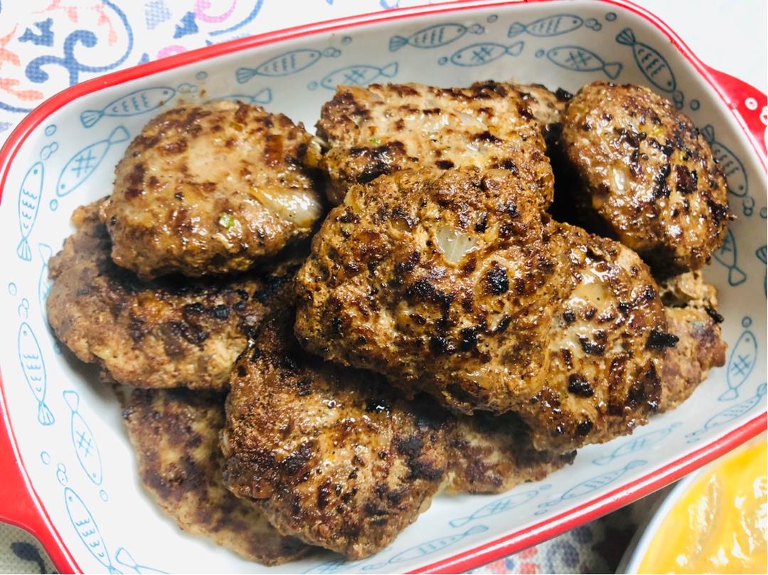 小孩子最爱的汉堡牛肉饼