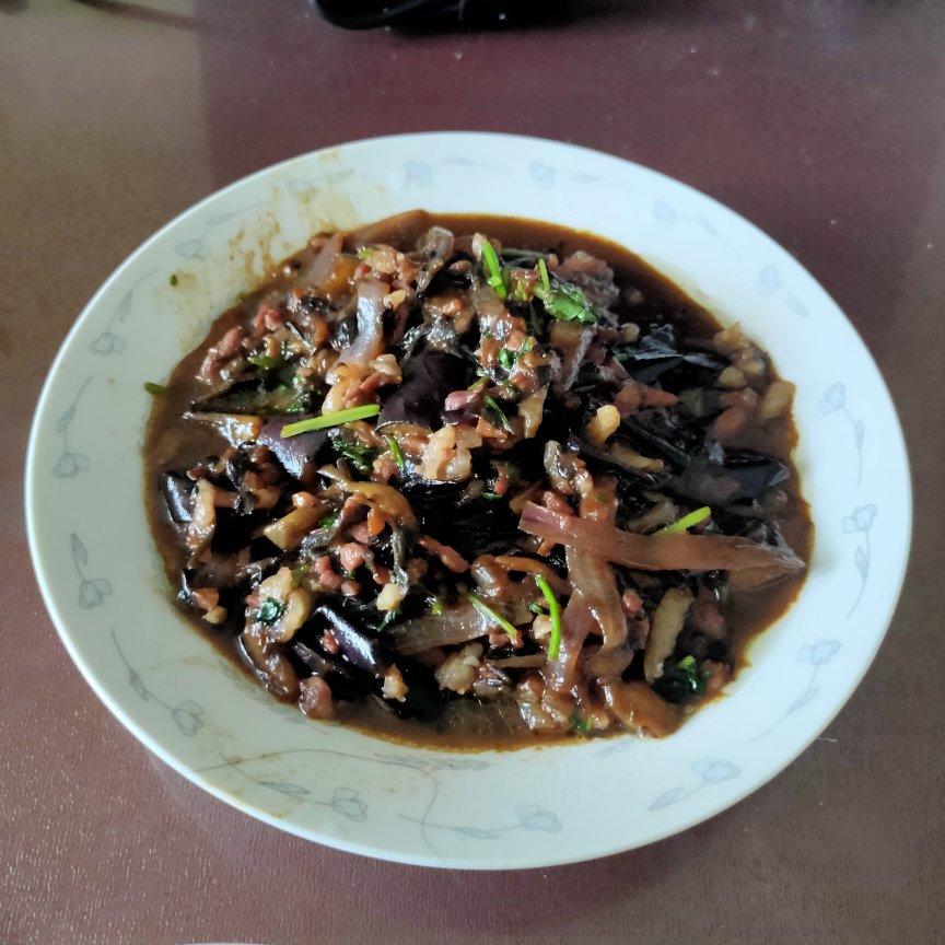 无敌好吃巨下饭的家常菜～肉沫茄子