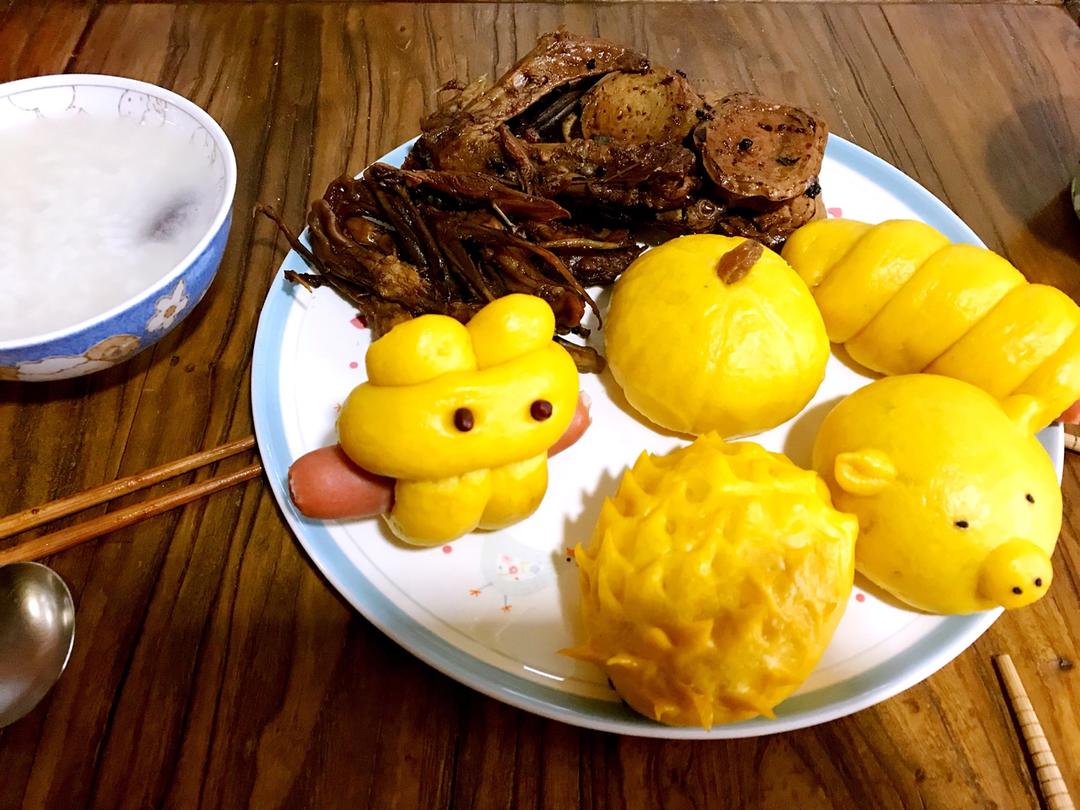 南瓜馒头～