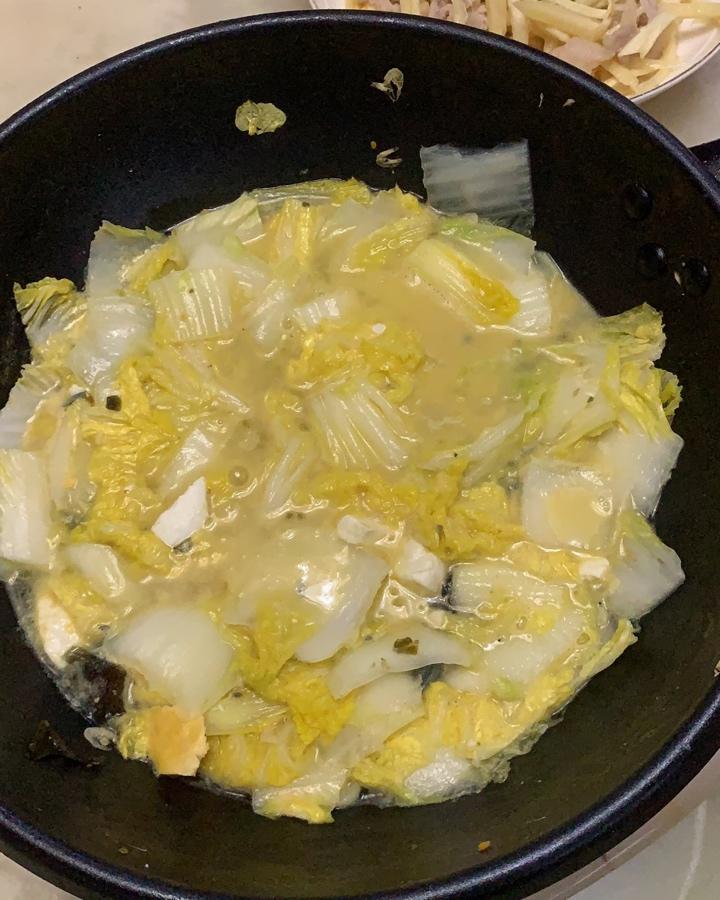 鲜掉眉毛的上汤娃娃菜