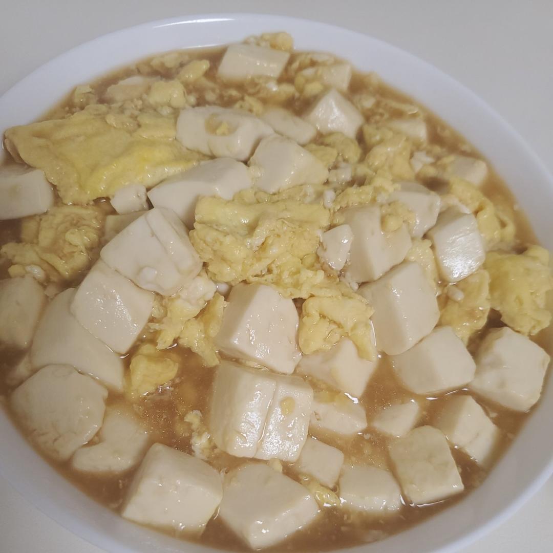 鸡蛋烧豆腐