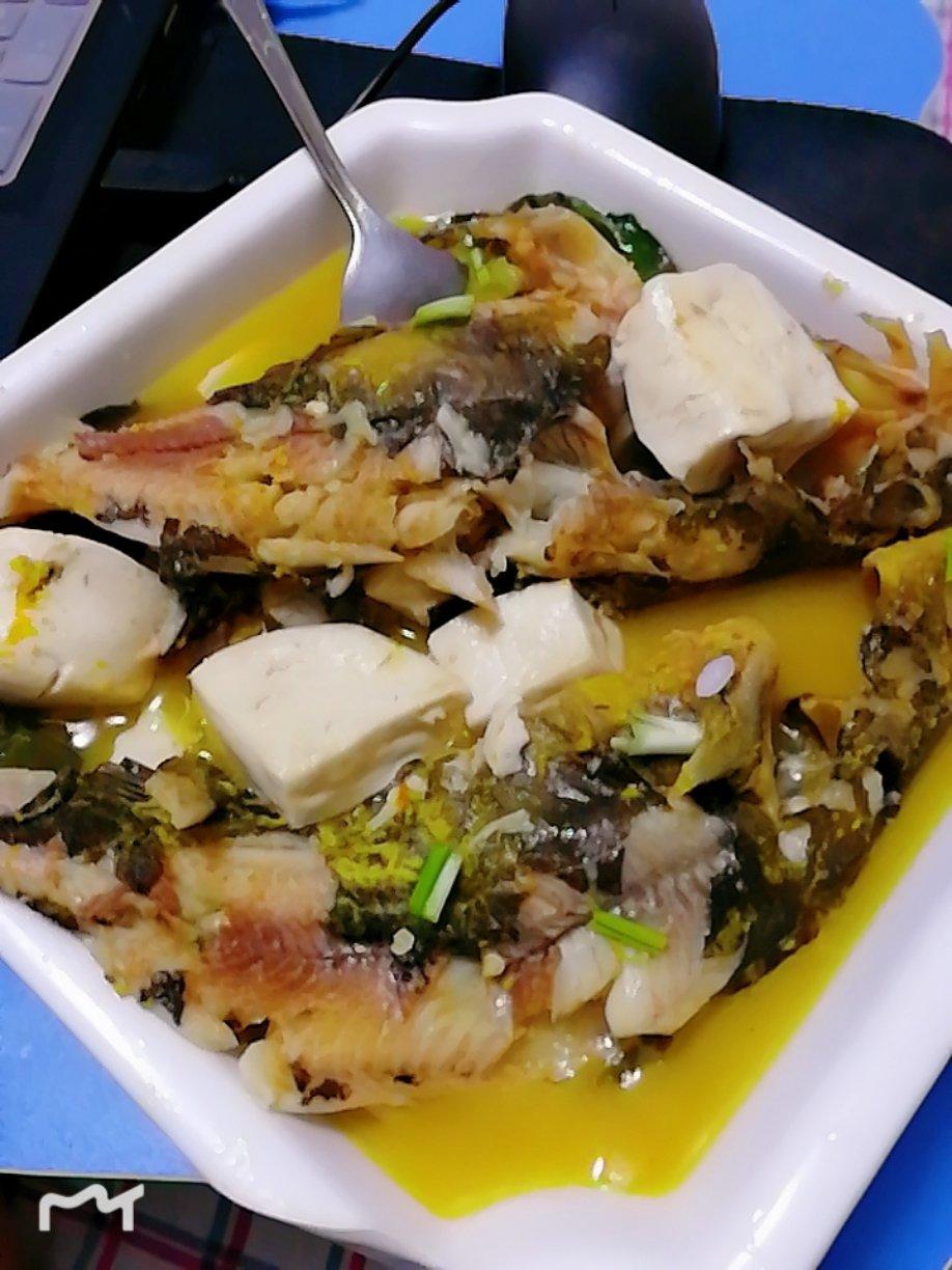 我真不是食神做的黄骨鱼炖豆腐