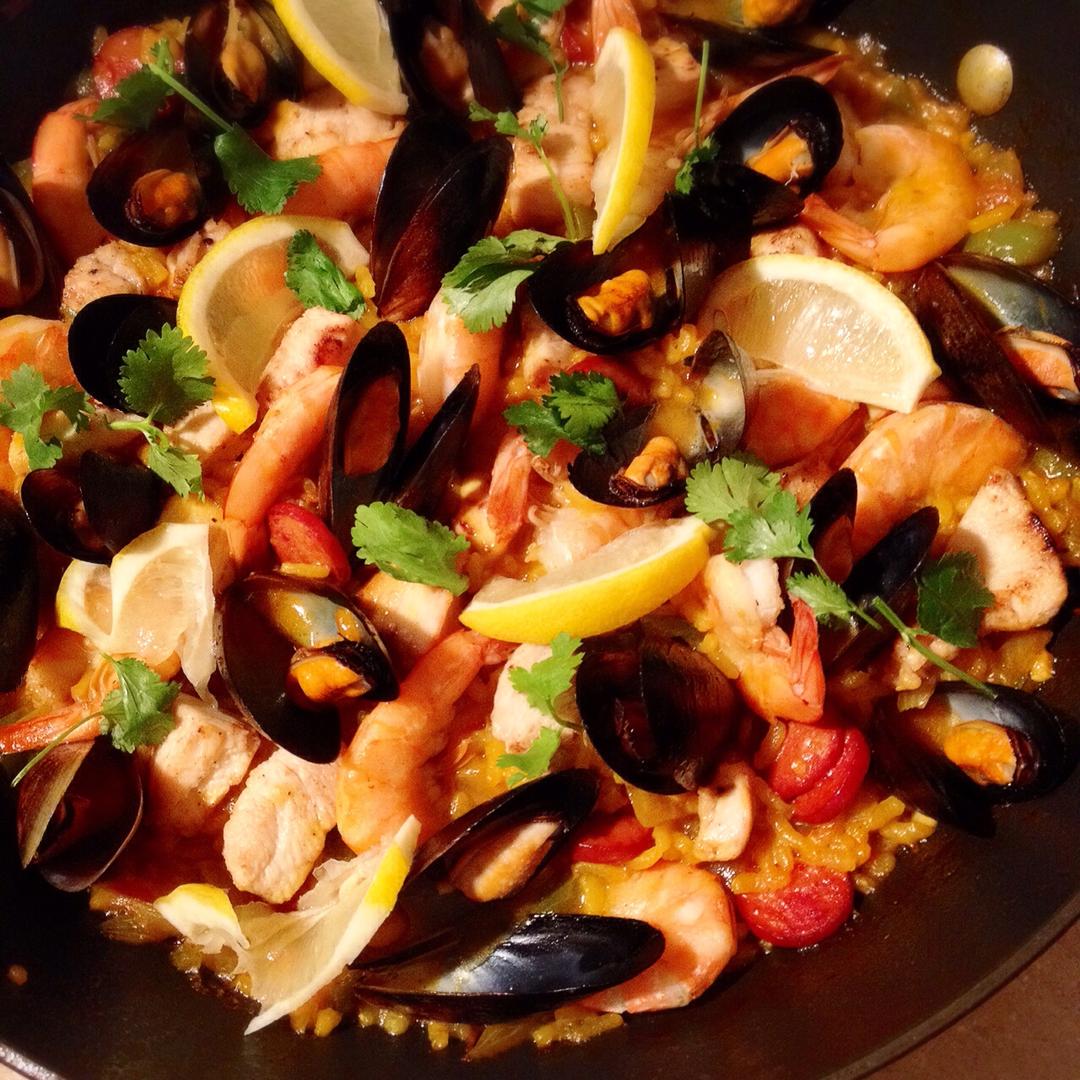 正宗paella 西班牙海鲜饭
