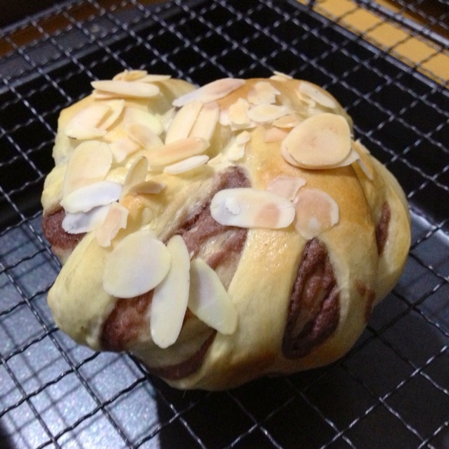 豆沙卷面包