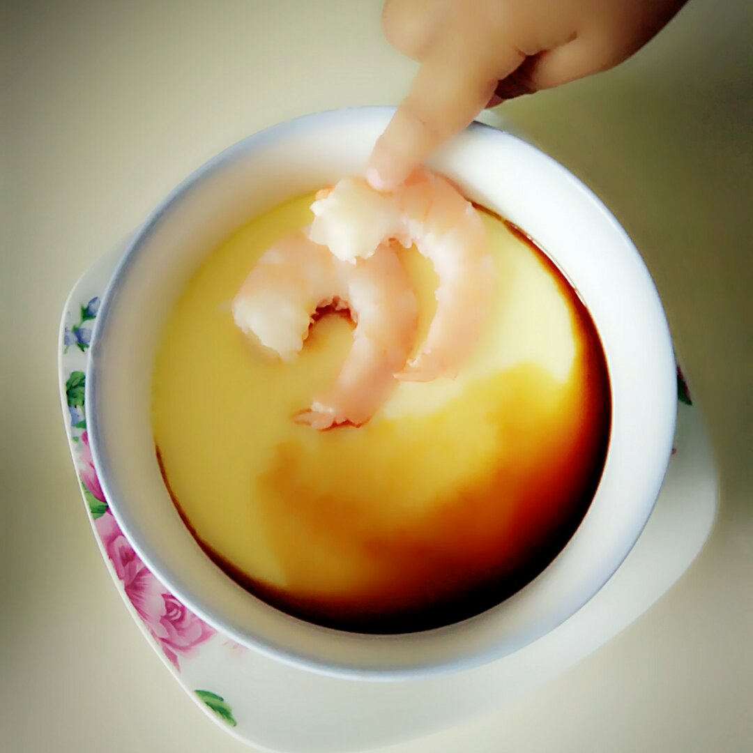 平滑如镜的蛋羹