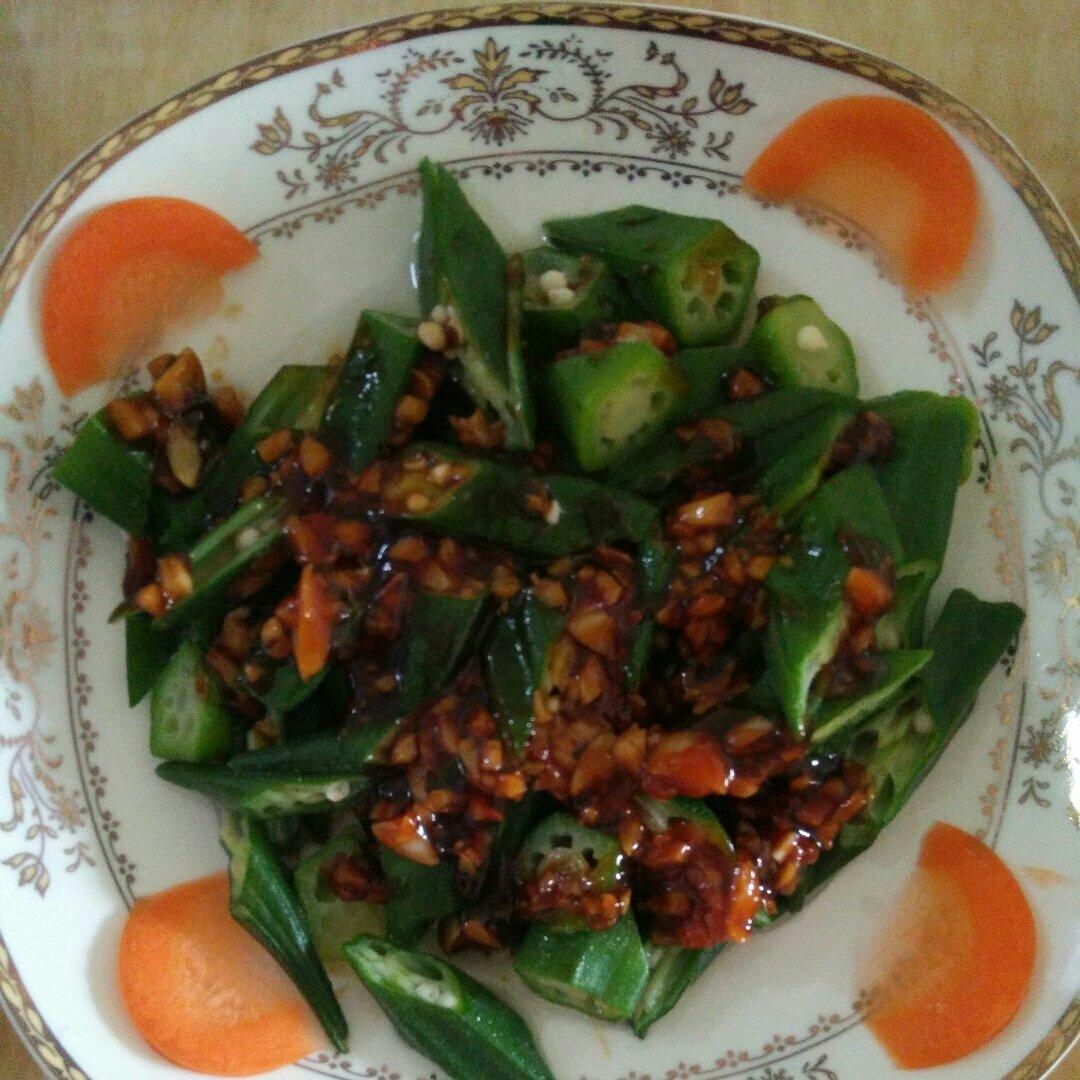 蚝油秋葵