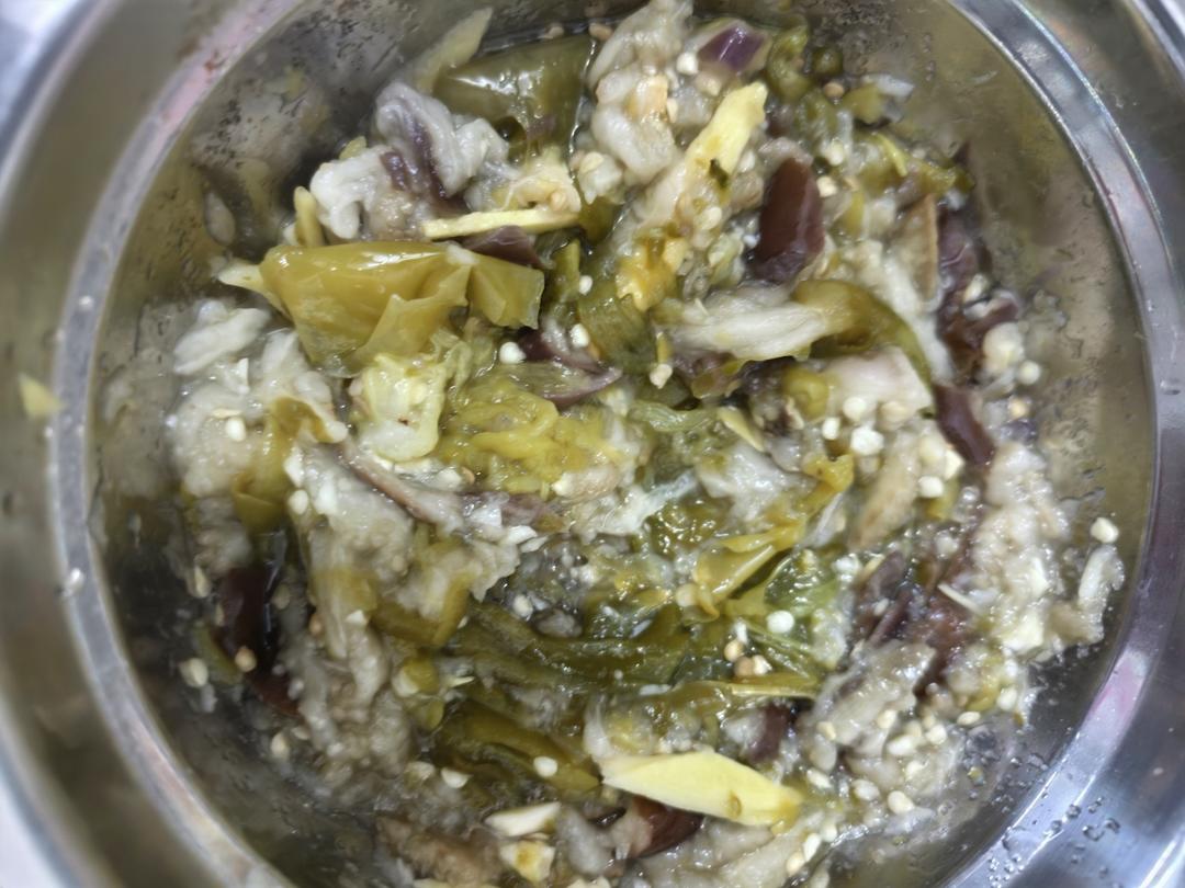 超简单蒸茄子辣椒无油减脂适合夏天的