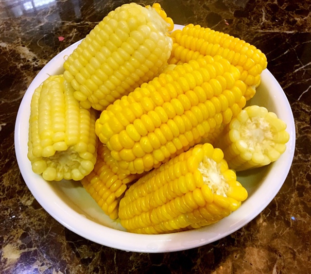 白煮玉米