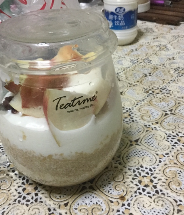 超流行的隔夜燕麦酸奶！！