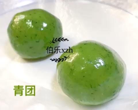 青团（菠菜汁 版）