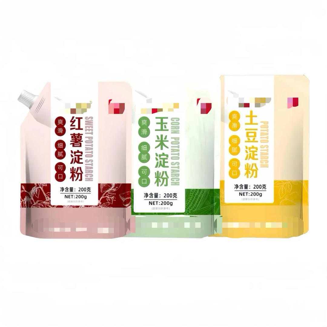 三种淀粉区别（红薯；玉米；土豆/马铃薯）