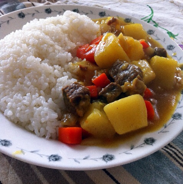 咖喱牛肉饭