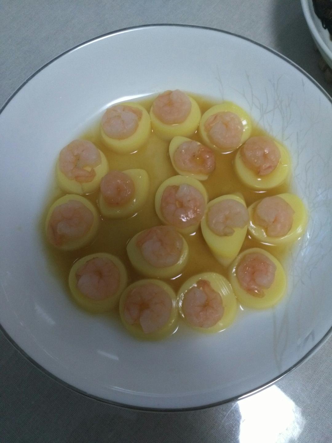 日本豆腐蒸虾仁