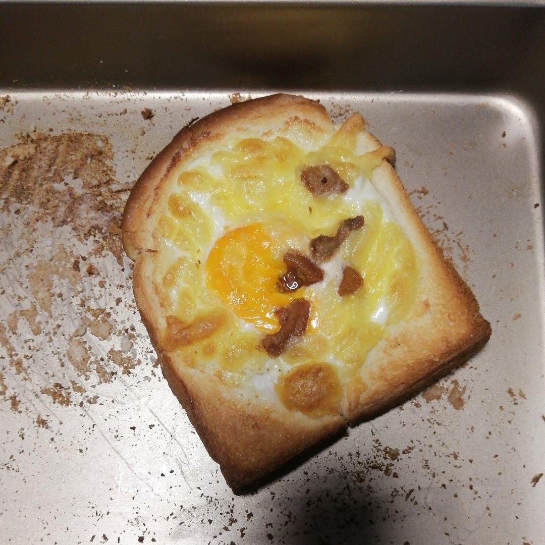 芝士烤面包片