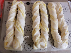 奶黄面包条（汤种法）的做法 步骤24