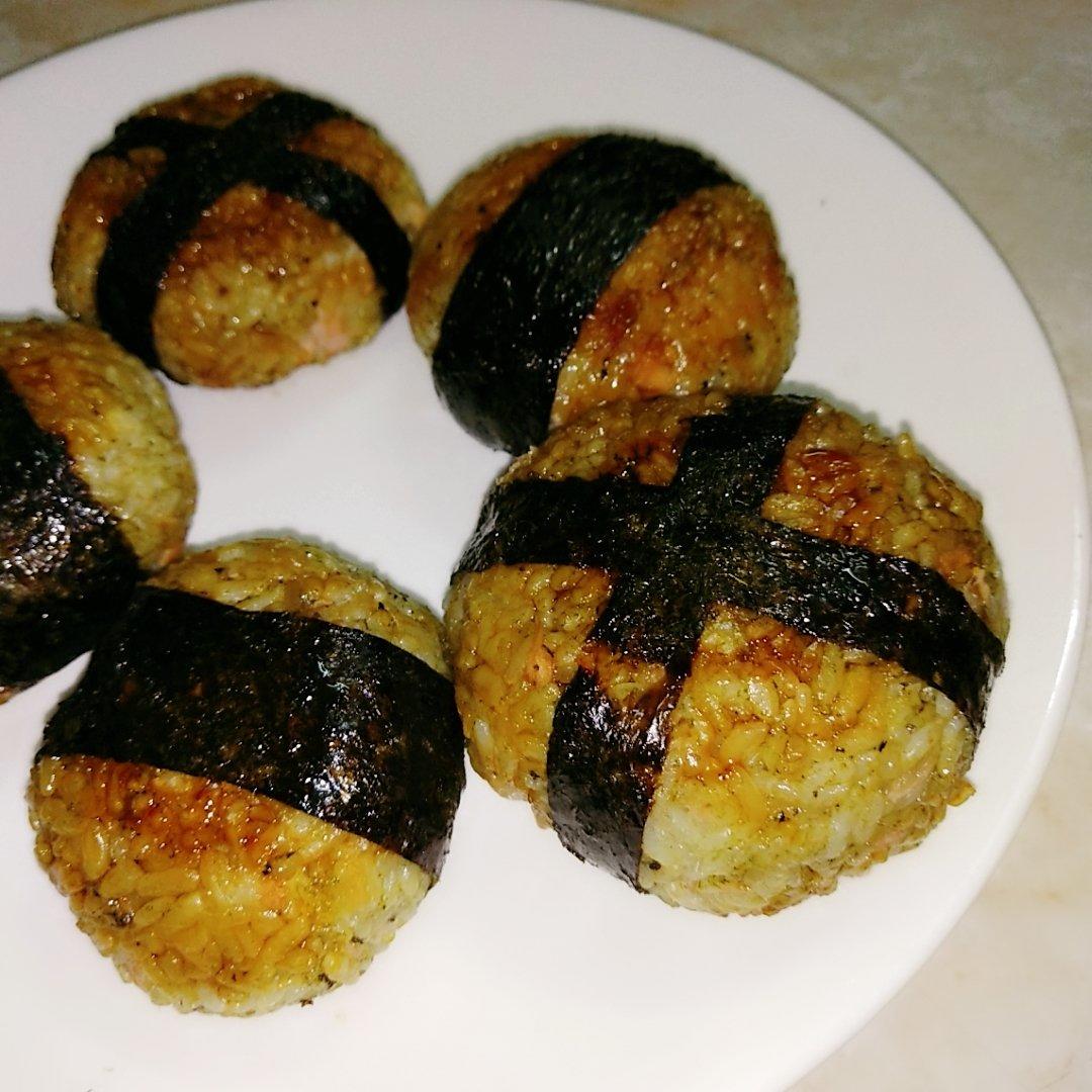 日式照烧吞拿鱼饭团🍙附四洲紫菜做法