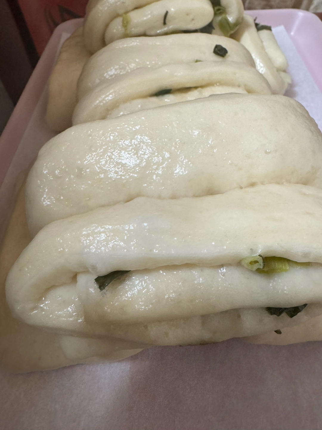 花卷（一次发酵，消耗低筋面粉，蓬松到起飞的花卷）