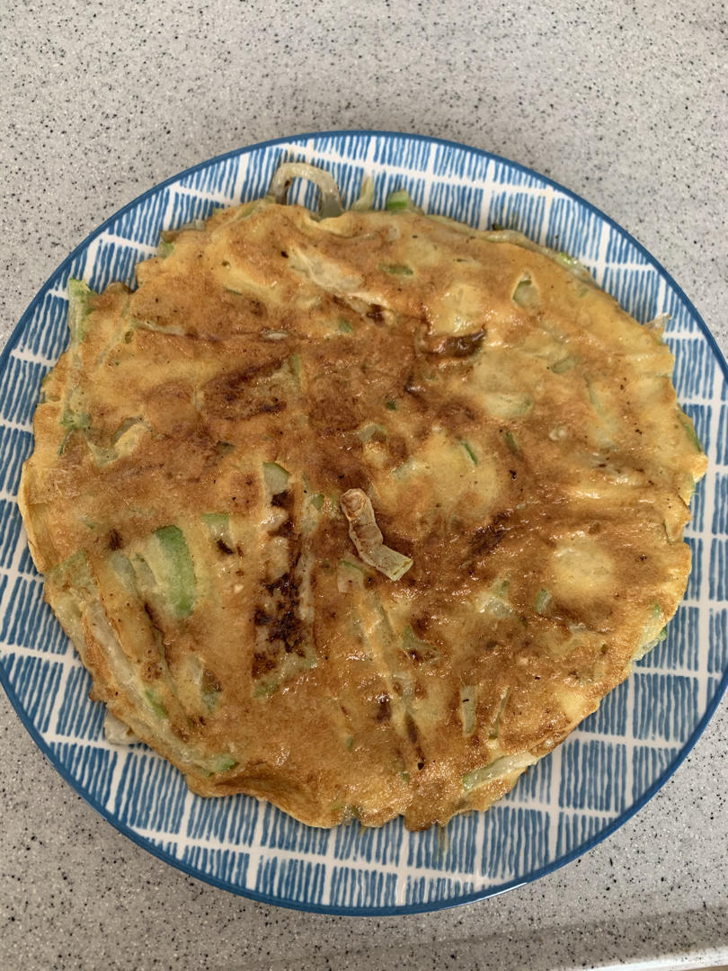 丝瓜蛋饼 宝宝辅食食谱