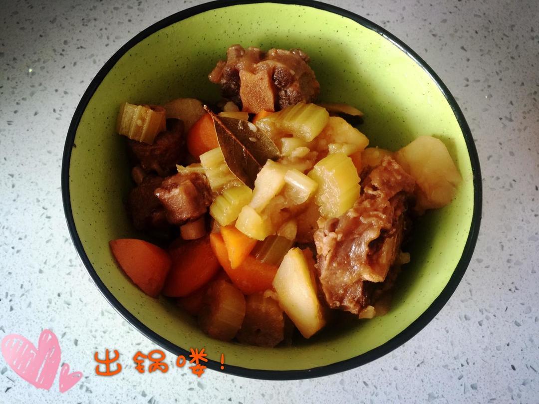 高压锅版炖牛尾的做法