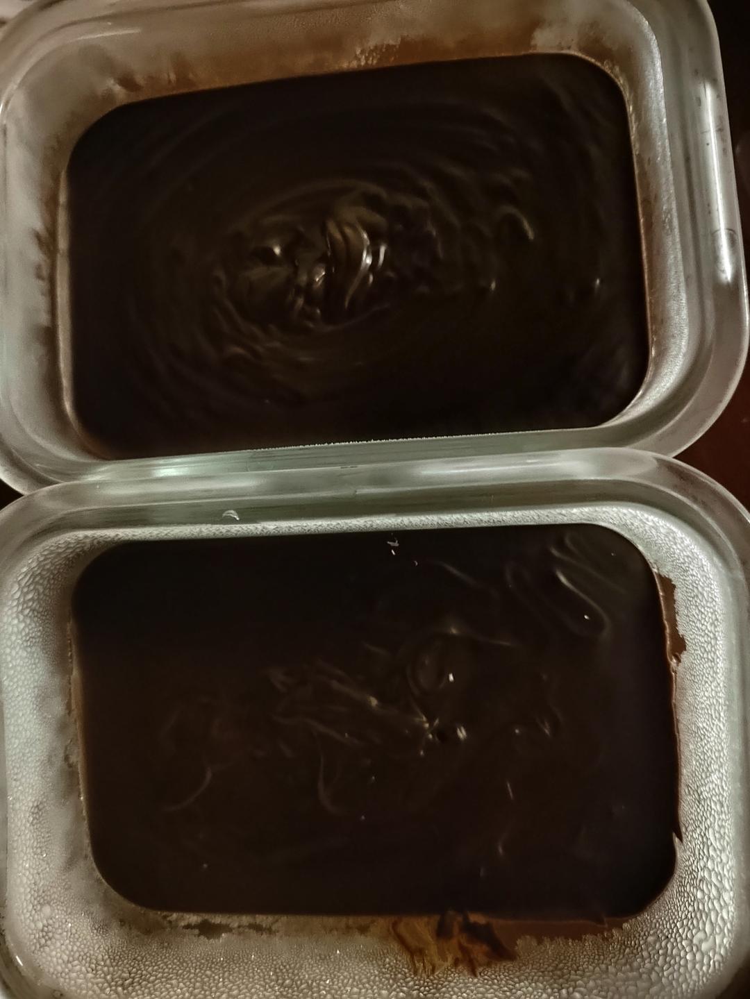 消耗牛奶-巨好吃的巧克力冰山熔岩