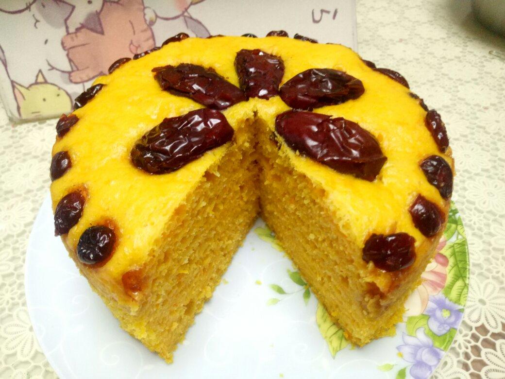 黄金南瓜发糕(原创做法)