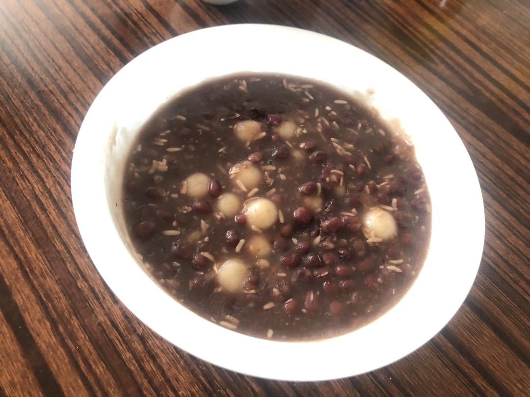 酒酿赤豆元宵
