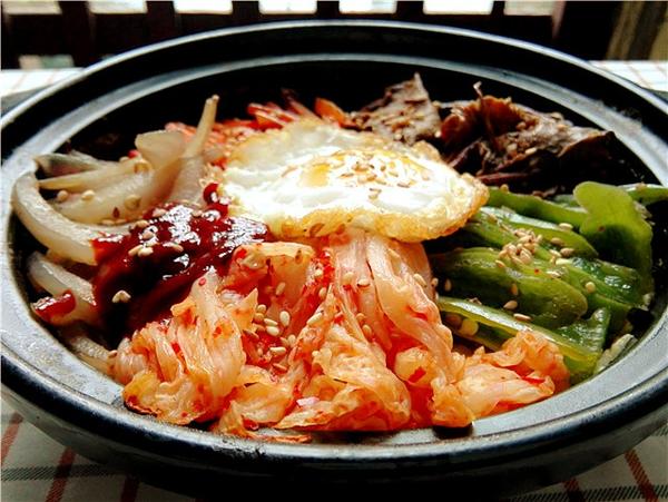 韩式杂蔬拌饭（砂锅版）