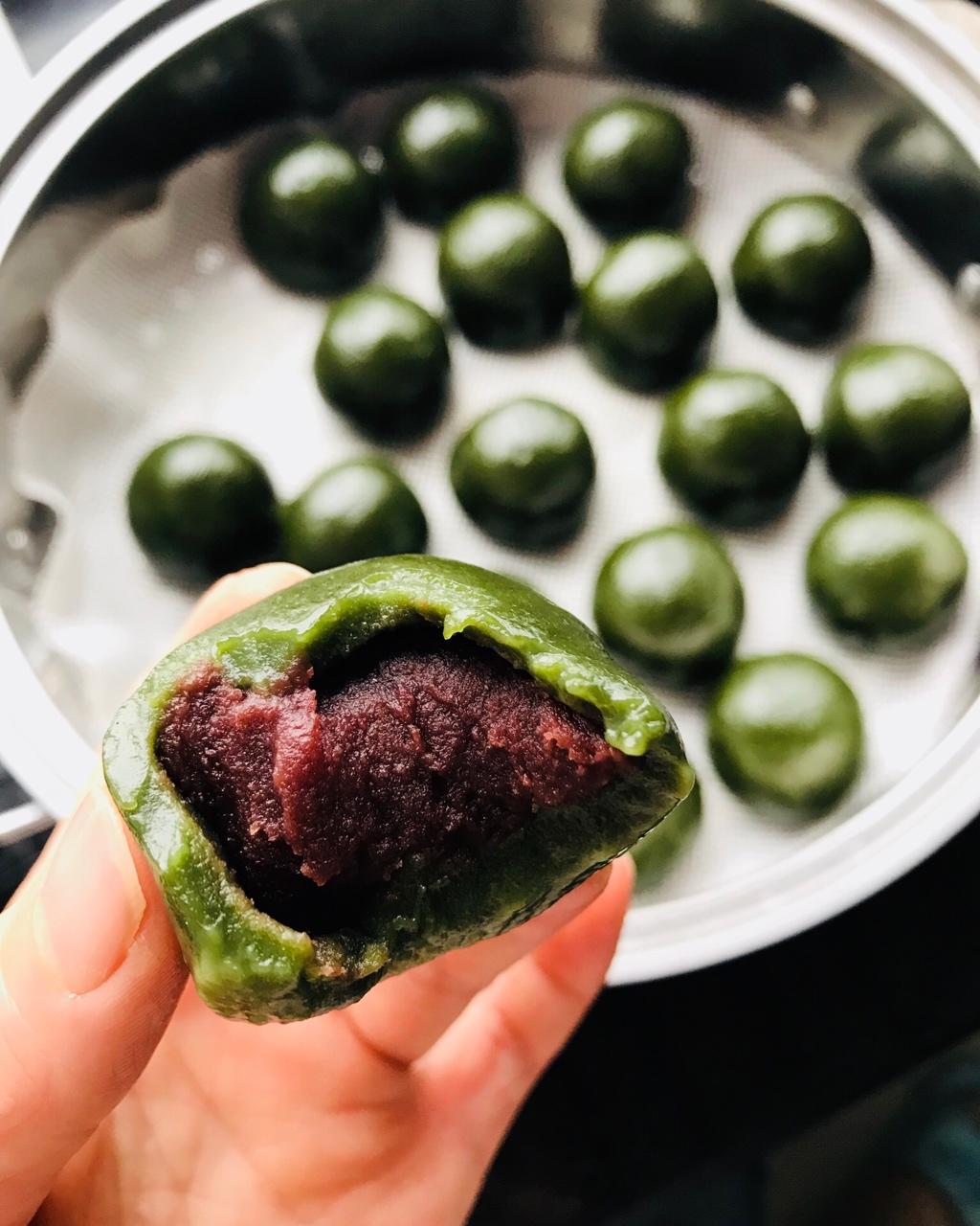 【清明节丨吃青团图片】轩妈malina_下厨房