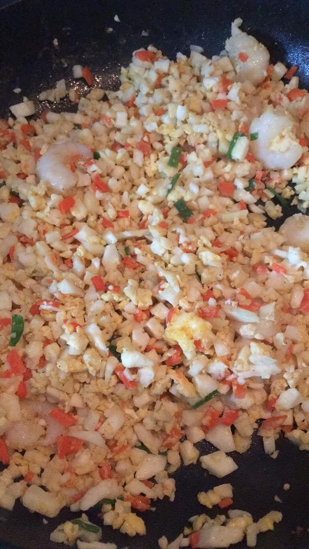 菜花饭“假米饭”的多种打开方式（喜欢吃盖浇饭炒饭的减脂人士有救了）