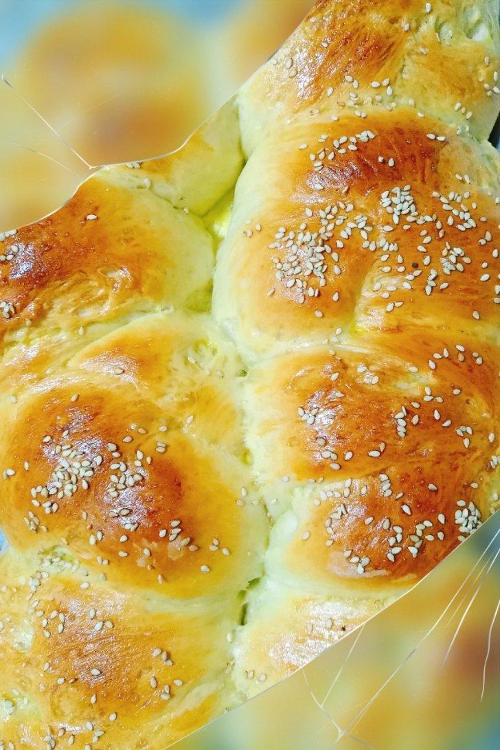 心若莲花 星咖*姜力做的做法超简单的老式油酥面包