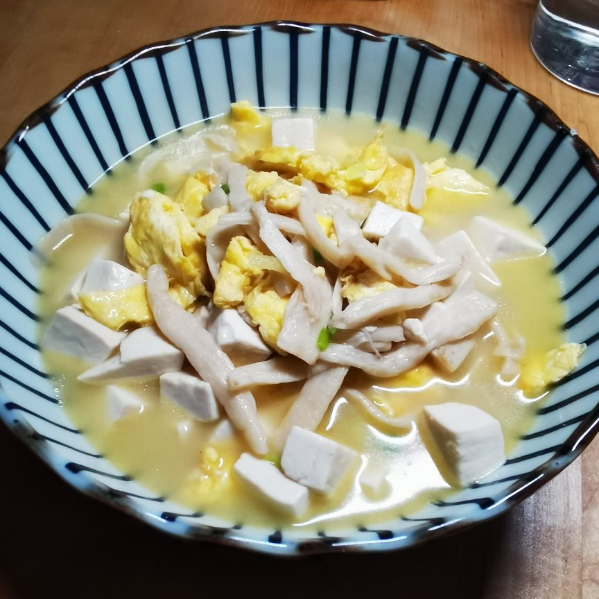 美味鸡蛋豆腐汤（极鲜易做，低脂高蛋白）