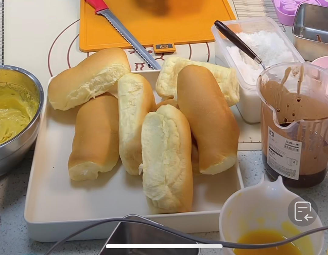 纯奶手撕吐司的做法 步骤1
