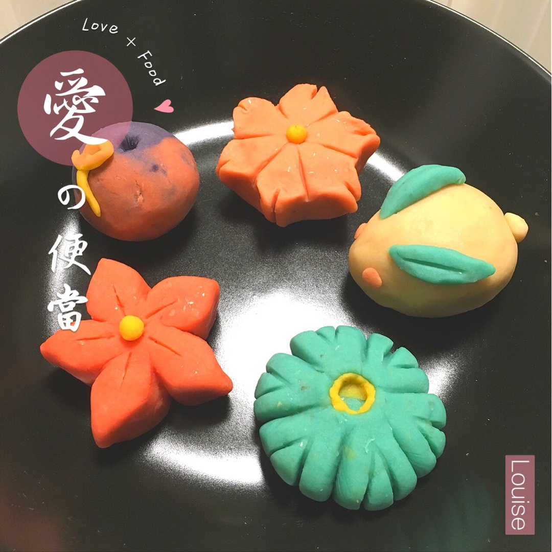 桔梗-超简单和菓子教程（不是和“果”子哦~）