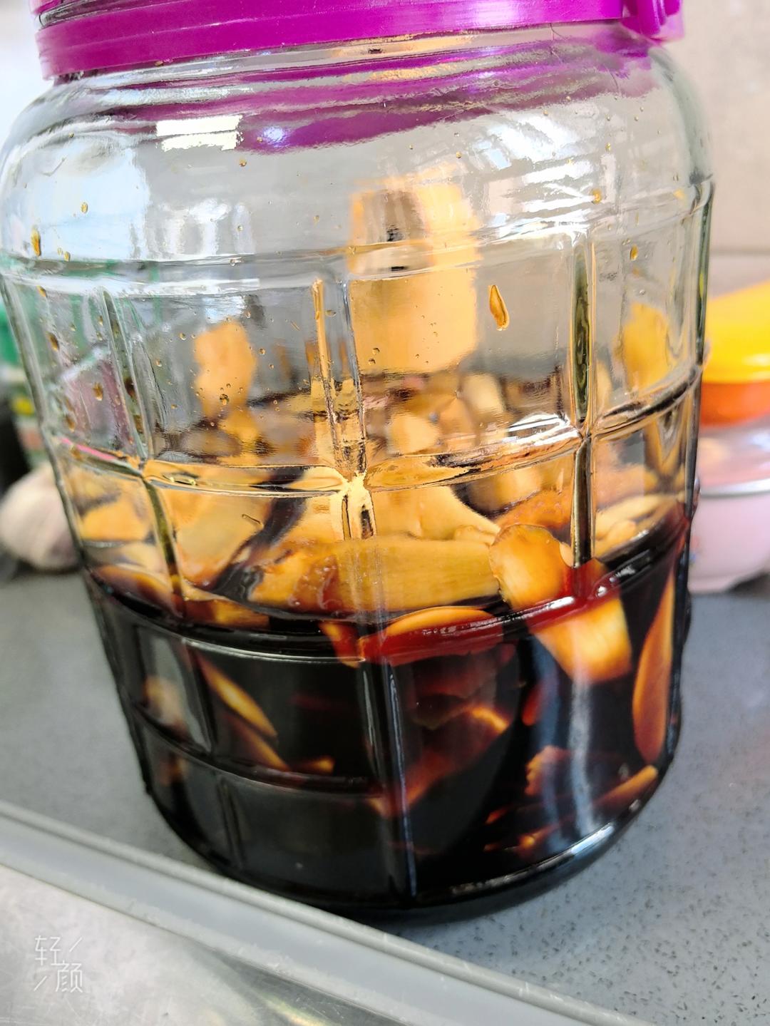 甜醋泡姜(养生必备)