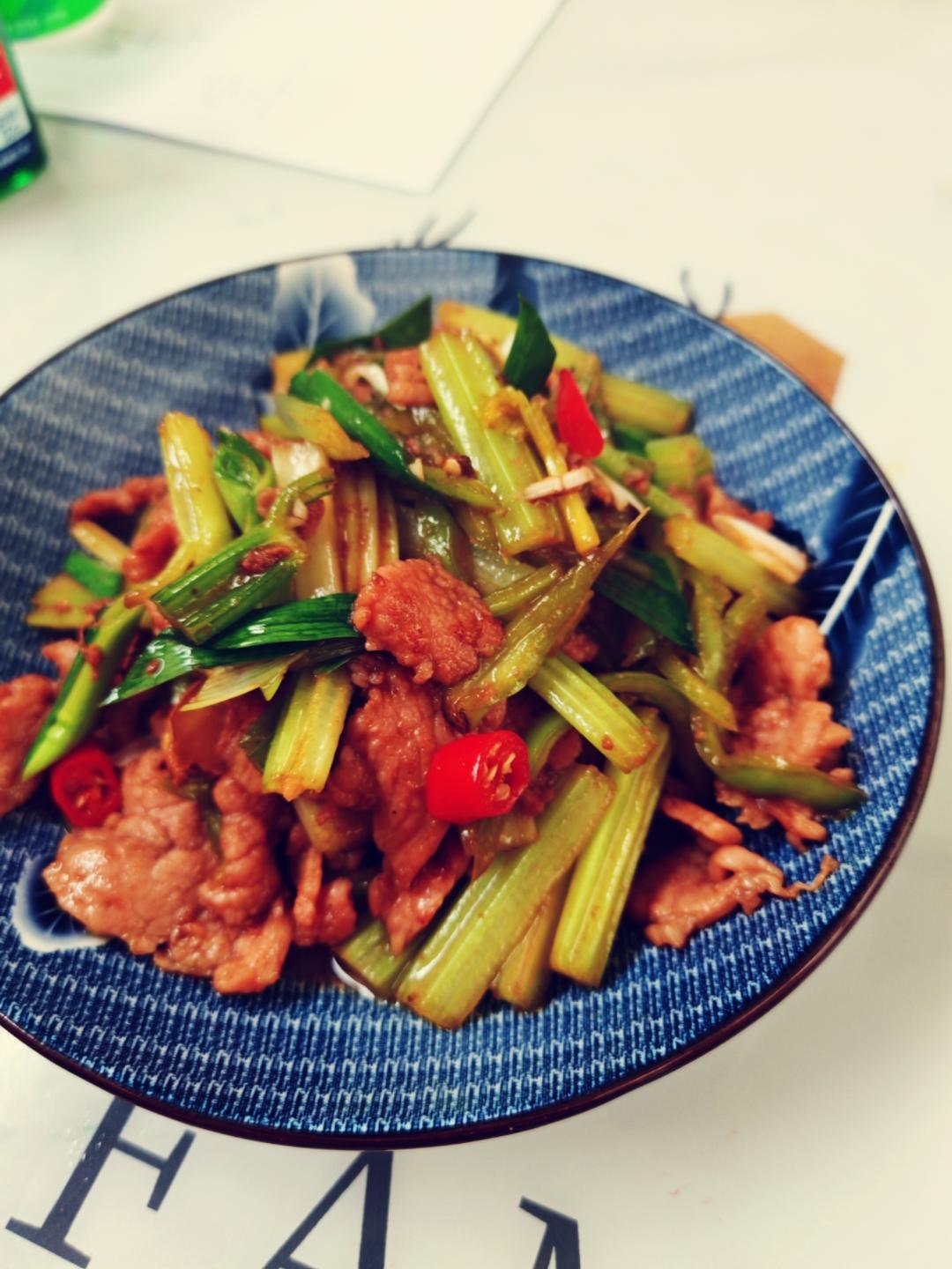 『快手下饭菜』鹿茸菇小炒肉｜简单好吃人人夸👍🏻