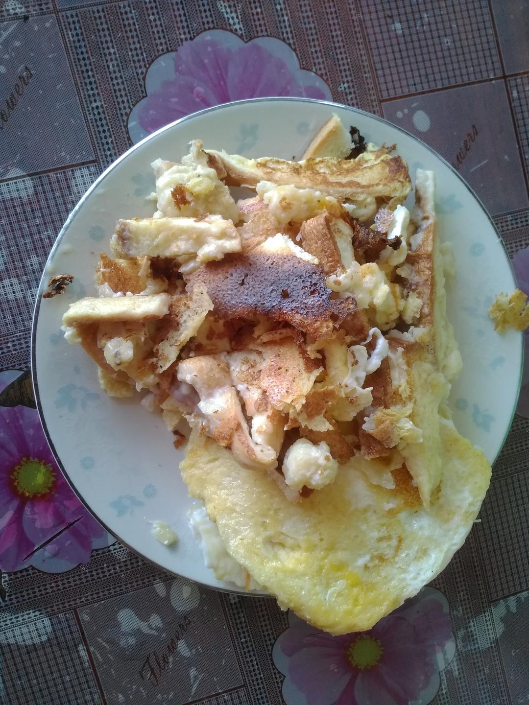 爆浆西多士（香蕉味）的做法