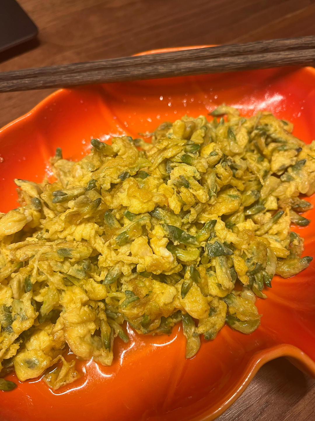 春日限定槐花炒鸡蛋