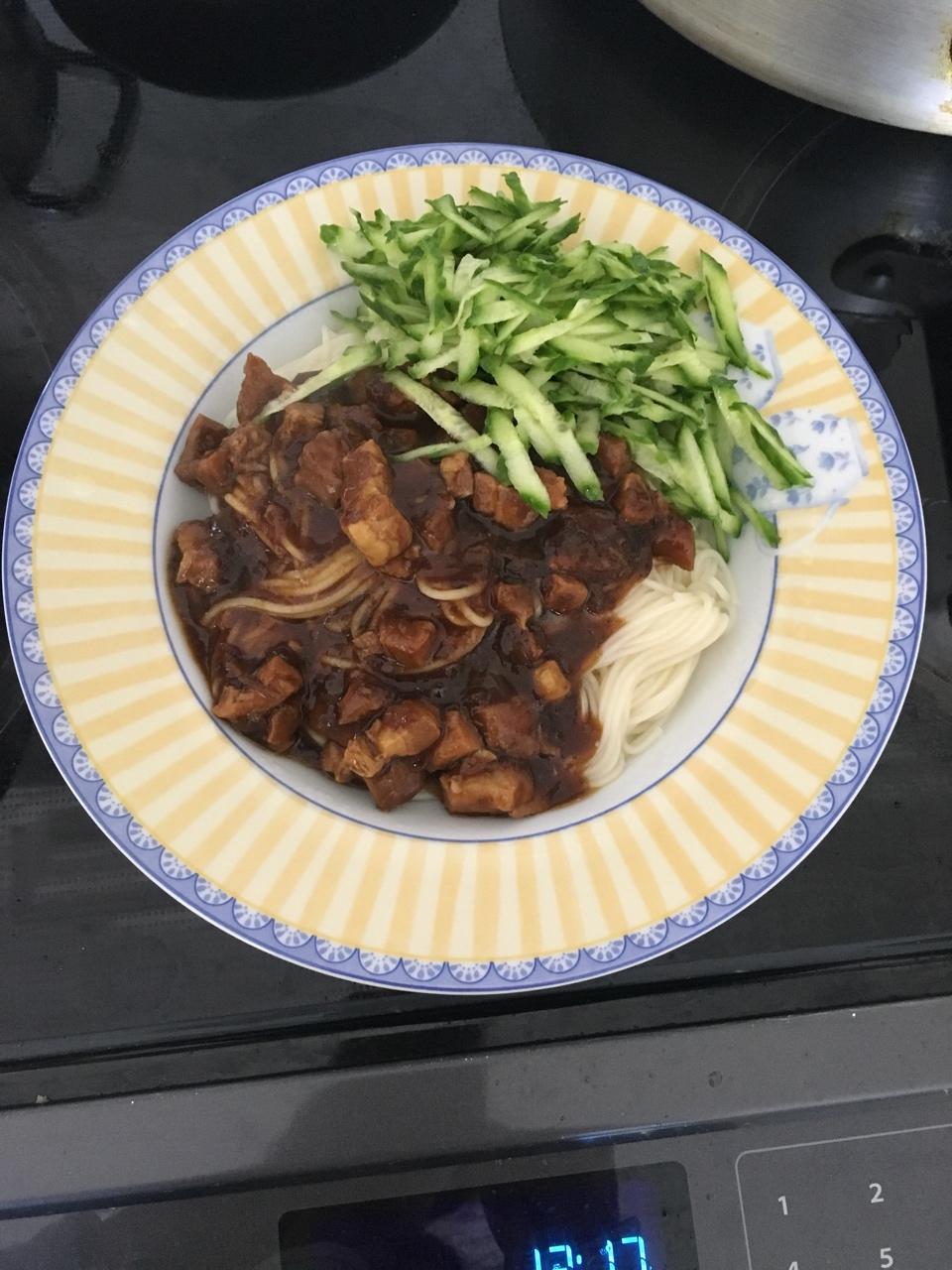 茄丁卤肉酱