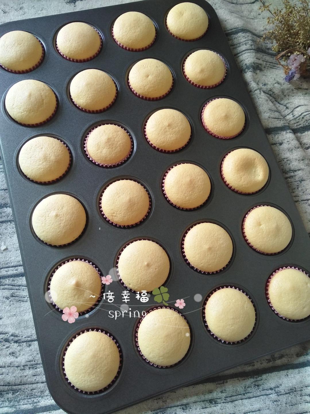 蓝莓戚风小蛋糕