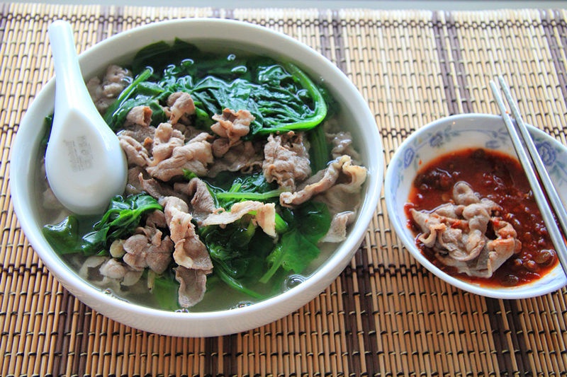 菠菜羊肉